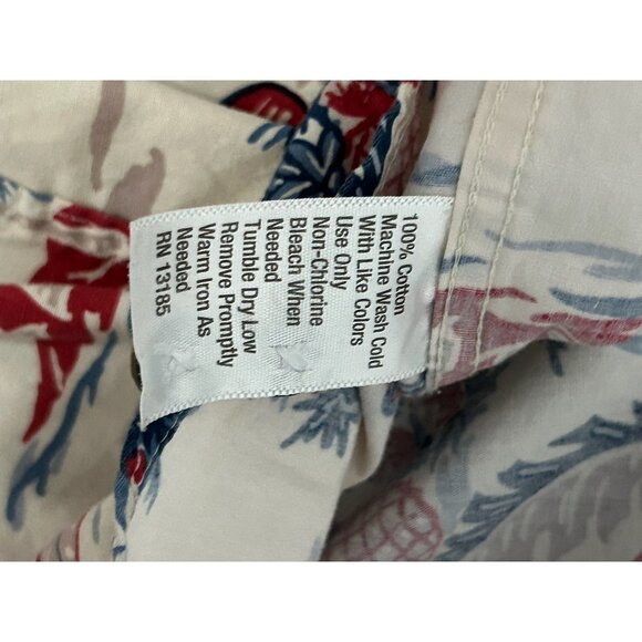 Saddlebred Mens Classic Fit Hawaiian Print Short Sleeve Shirt Sz XXL - Picture 6 of 8